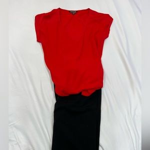 Express - Red blouse